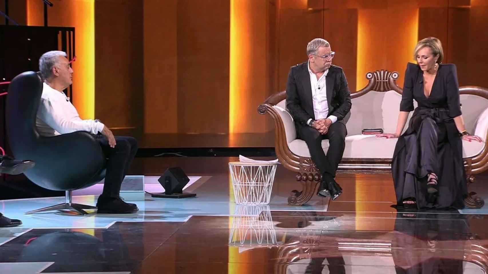 José María Franco visitó anoche 'En el nombre de Rocío'
