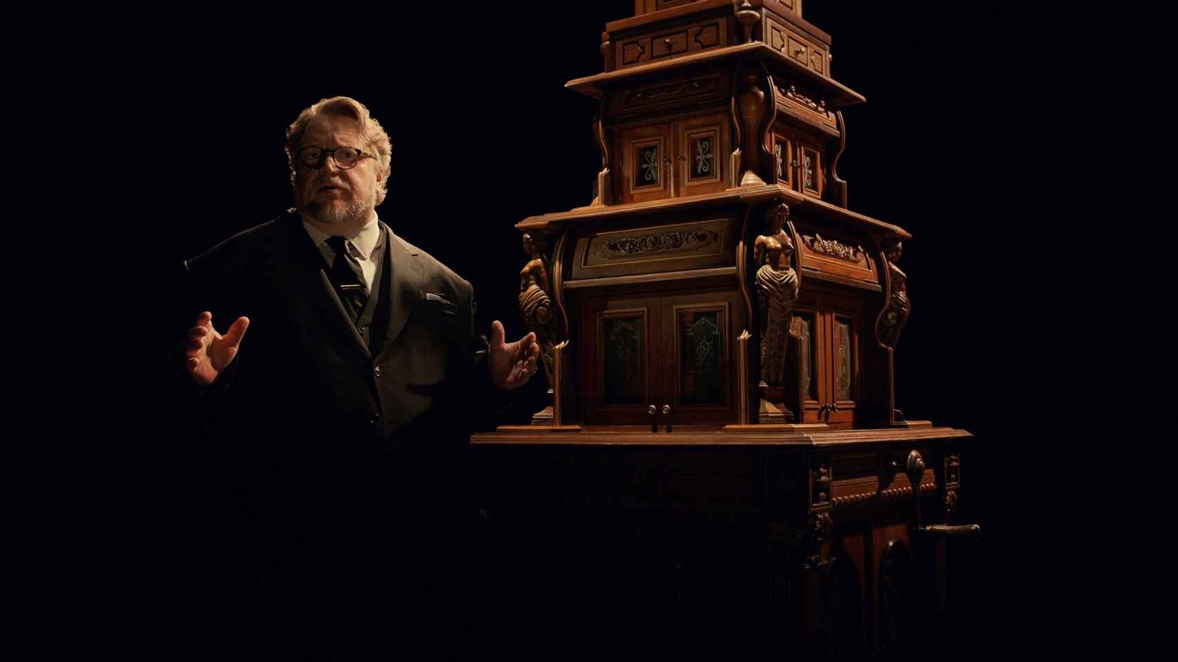 Guillermo del Toro en 'El gabinete de las curiosidades'.
