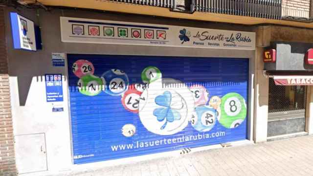 Administración de Loterías en la calle Mota 1 de Valladolid