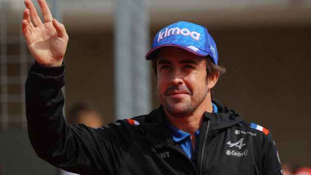 Fernando Alonso, durante el Gran Premio de Estados Unidos