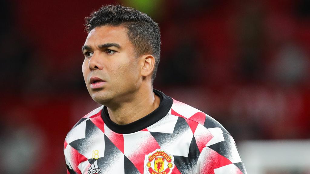 Casemiro, con el Manchester United