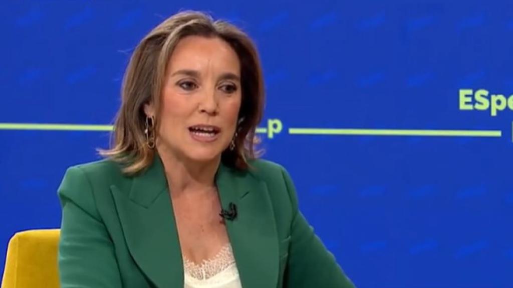 La secretaria general del PP, Cuca Gamarra, este martes en Antena 3.