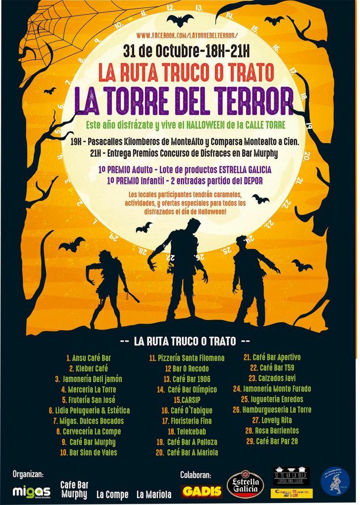 Cartel Torre del Terror (cedida)