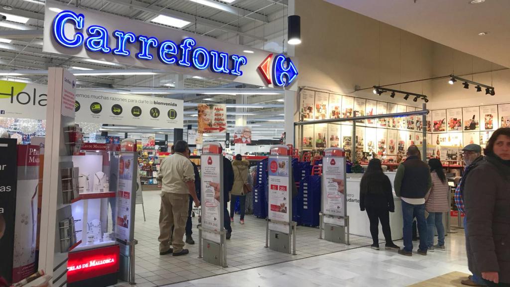 Fachada de Carrefour.