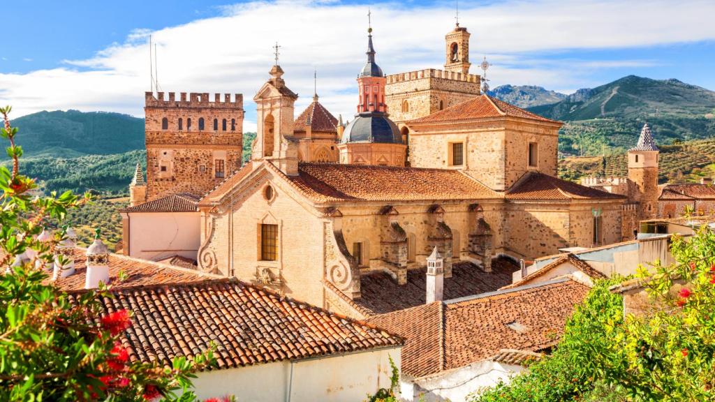 La localidad de Guadalupe, en Cáceres.