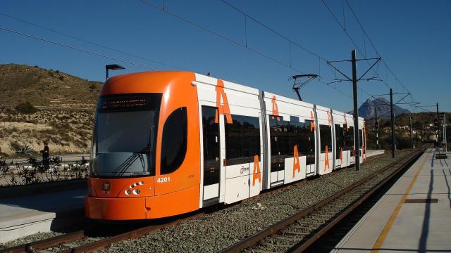 Imagen de archivo Tram de Alicante.