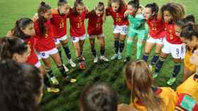La Selección femenina Sub17 celebra su pase a la final del Mundial