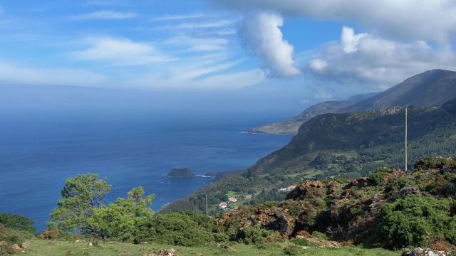 Vistas desde el mirador Chao do Monte en A Capelada