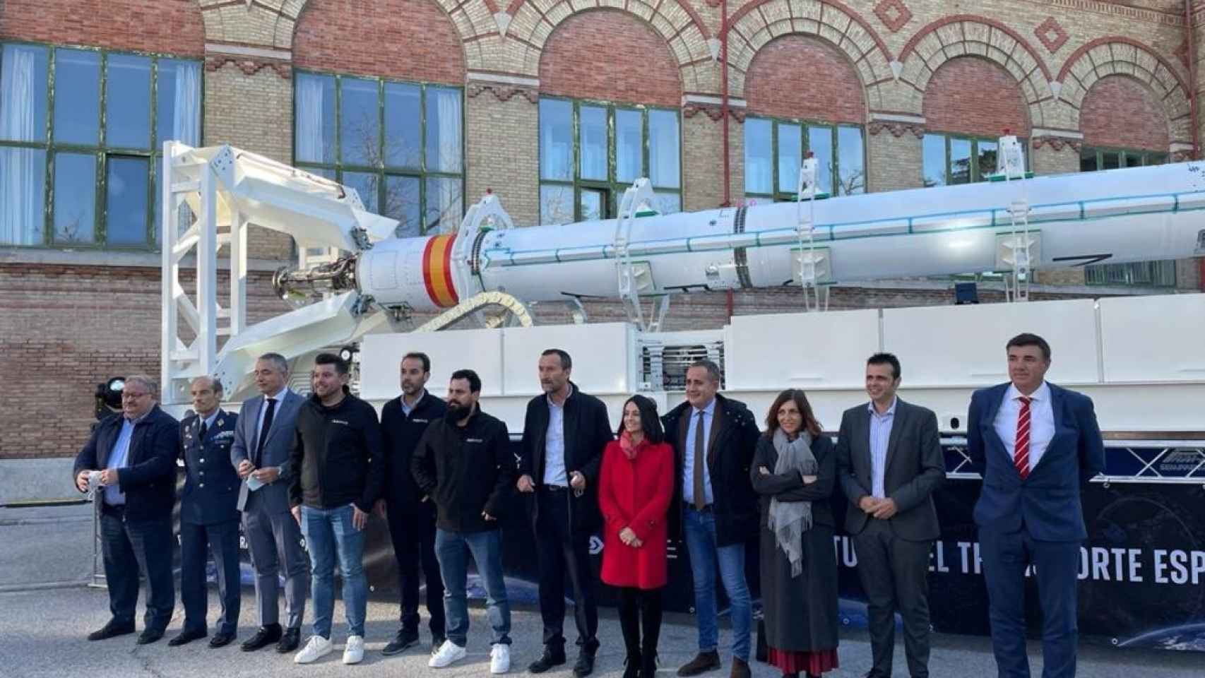 La empresa ilicitana PLD Space exhibe en Madrid el primer cohete espacial español .