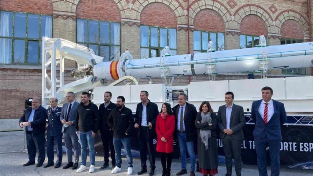 La empresa ilicitana PLD Space exhibe en Madrid el primer cohete espacial español .