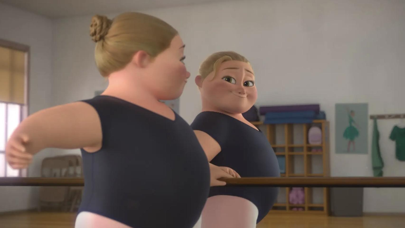 Una bailarina de talla grande, la protagonista del nuevo y emotivo corto de Disney del que todos hablan