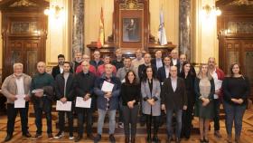 La Alcaldesa De A Coruña, Inés Rey, ha presidido el acto De firma de convenios.