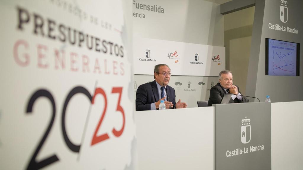 Presentación de los presupuestos de Castilla-La Mancha para 2023