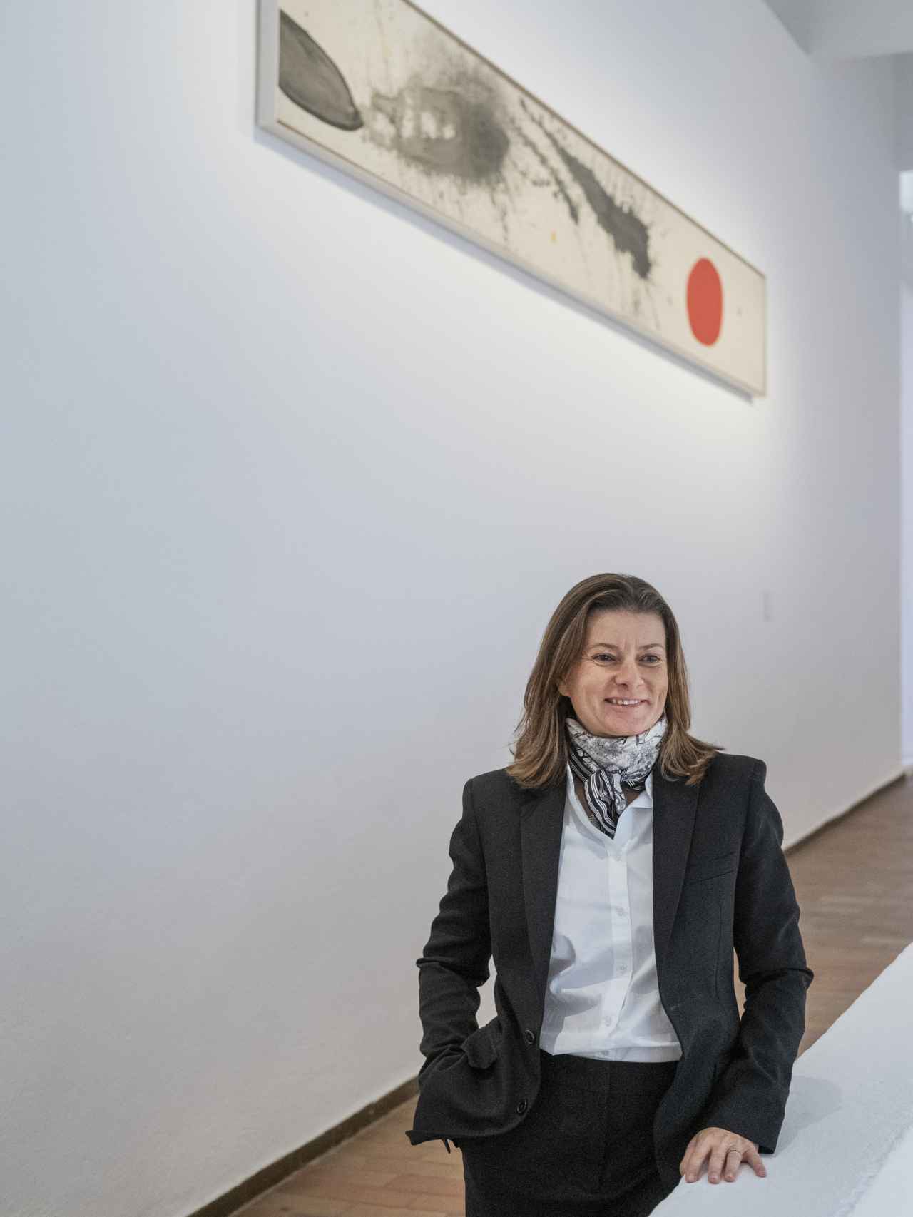 La presidenta de la Fundación Joan Miró.