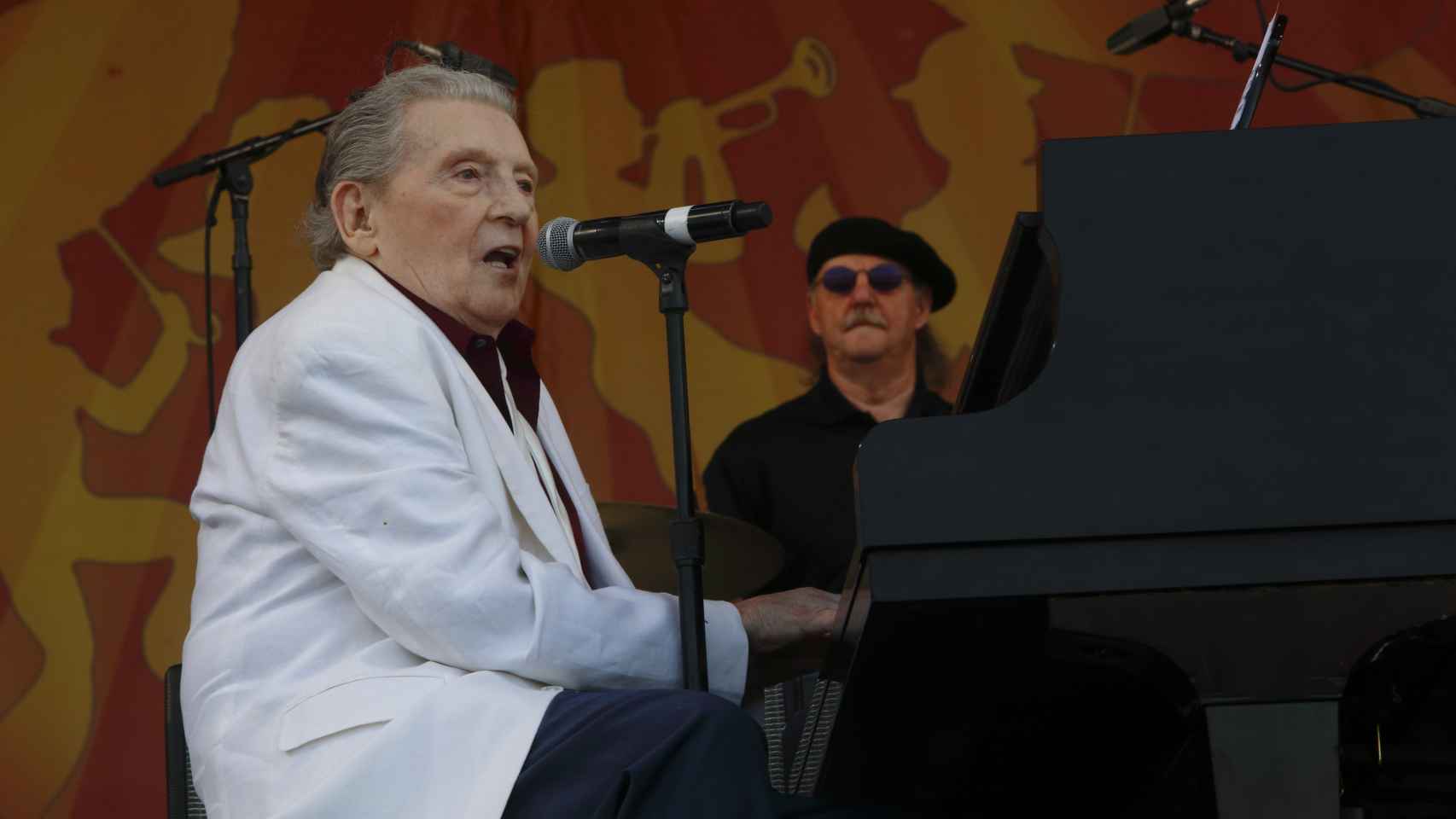 Jerry Lee Lewis, en una actuación en Nueva Orleans en 2015.