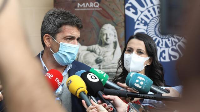 Carlos Mazón e Inés Arrimadas, en imagen de archivo.