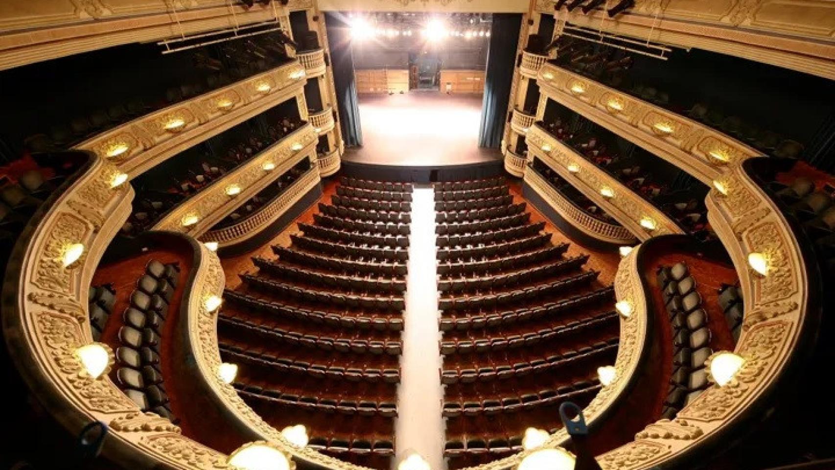 Interior del teatro Principal de Alicante, en imagen de archivo.