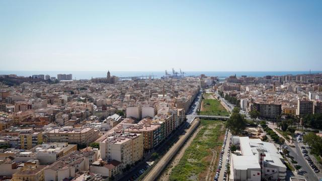 Vistas de Málaga.