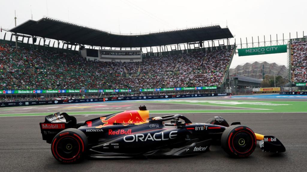 Verstappen, ganador del Gran Premio de México.