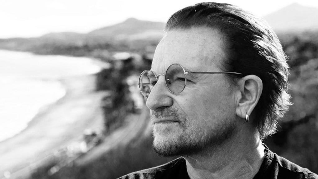 Bono, en la bahía de Killiney (Dublín), uno de sus lugares preferidos. Foto: John Hewson