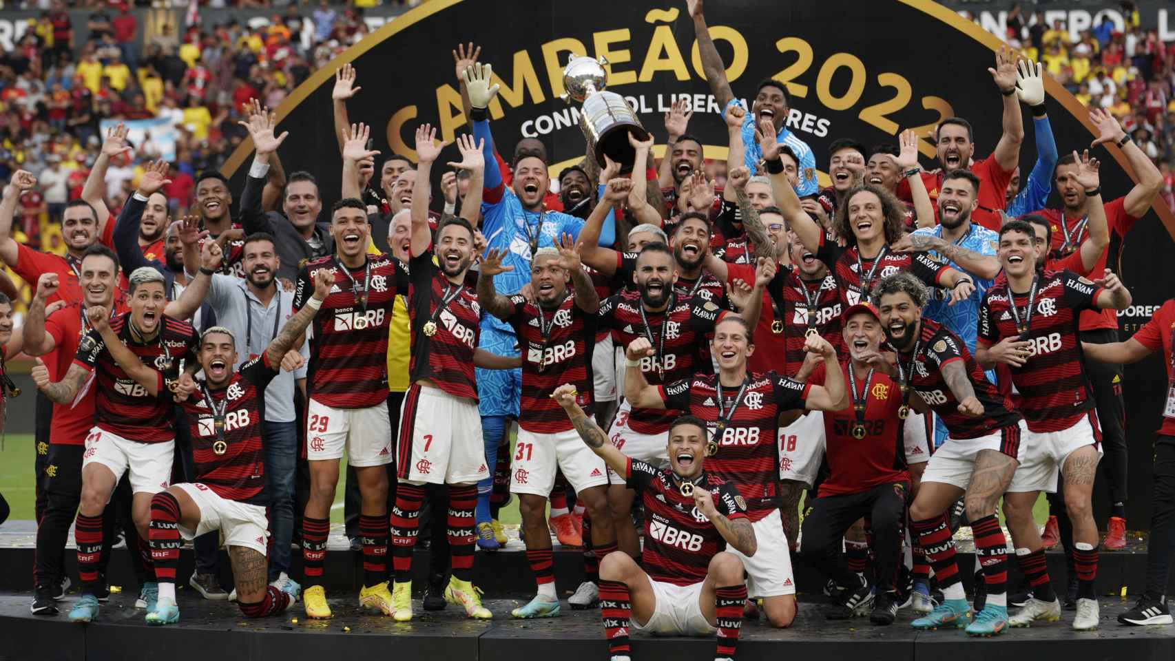 El Flamengo, campeón de la Copa Libertadores 2022