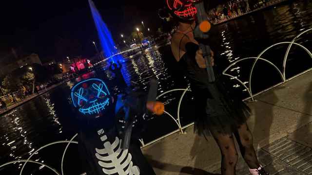 La noche de Halloween en Málaga, en imágenes