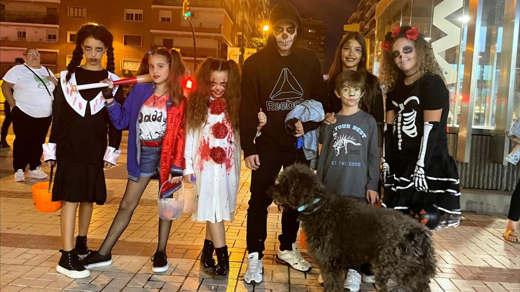 La noche de Halloween en Málaga, en imágenes