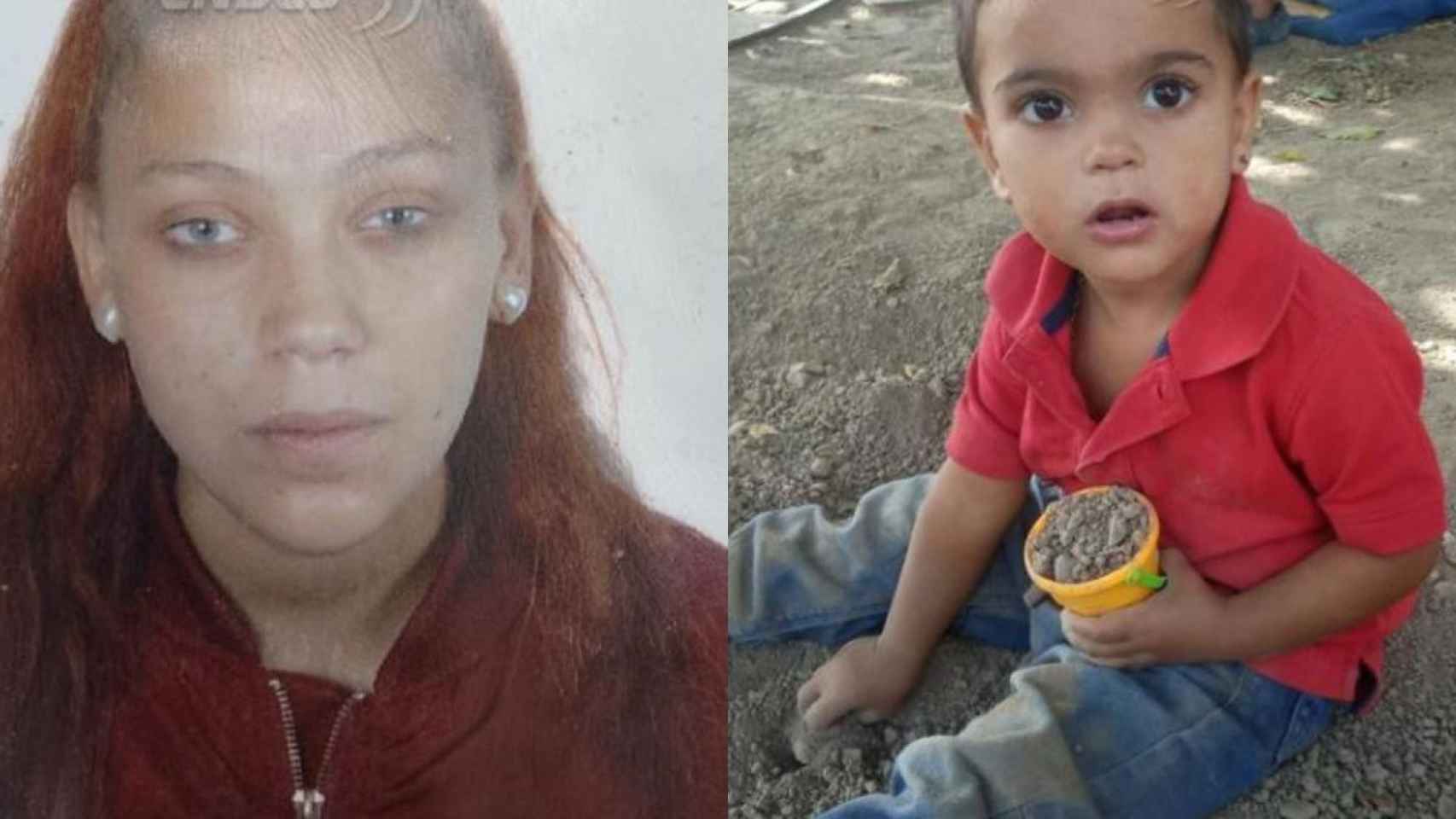 María Castidad junto a su hijo, desaparecidos desde el pasado 25 de octubre.