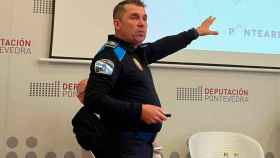 Benigno Moldes, jefe de la Policía Local de Ponteareas (Pontevedra).