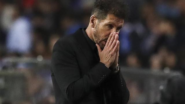 El 'Cholo' Simeone, durante el Oporto - Atlético de Madrid de la Champions League 2022/2023