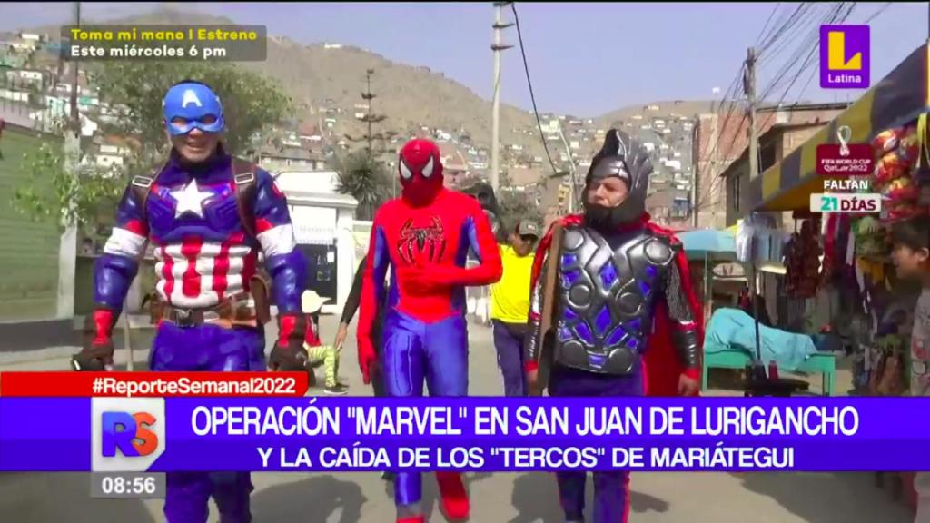 Captura del reportaje del canal Latina.