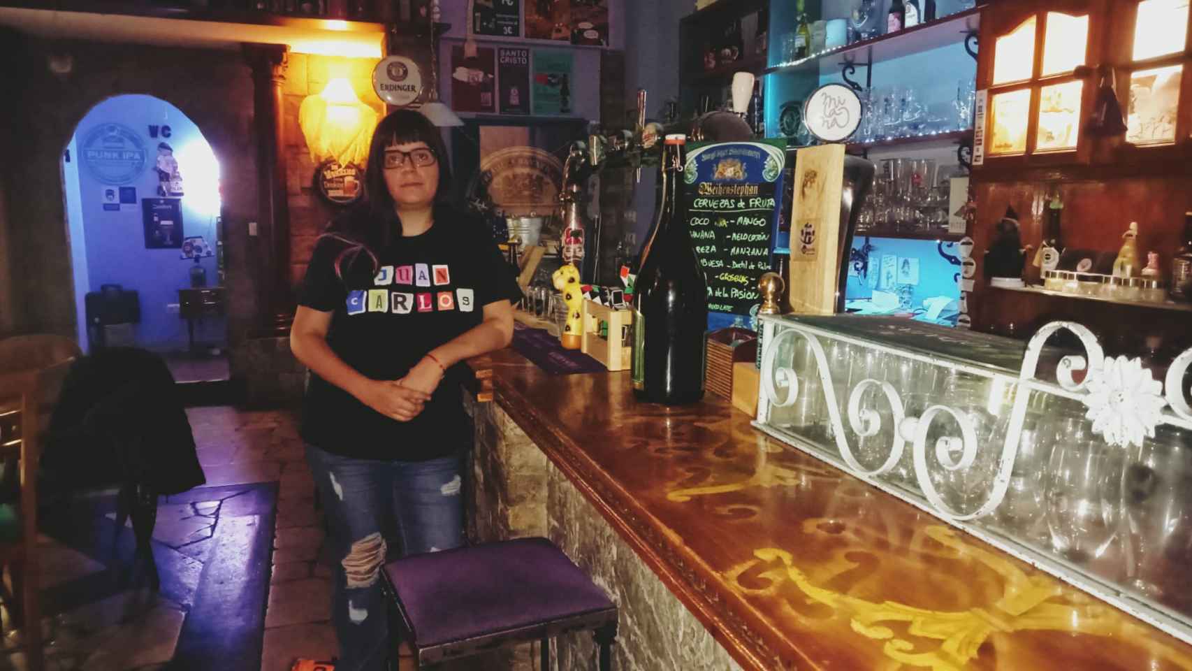 Margarita Casquete de la Mora, dueña del bar Nuevo Manjarrés
