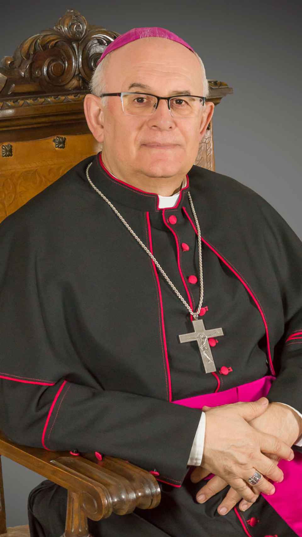 El obispo de Albacete, Ángel Fernández Collado.