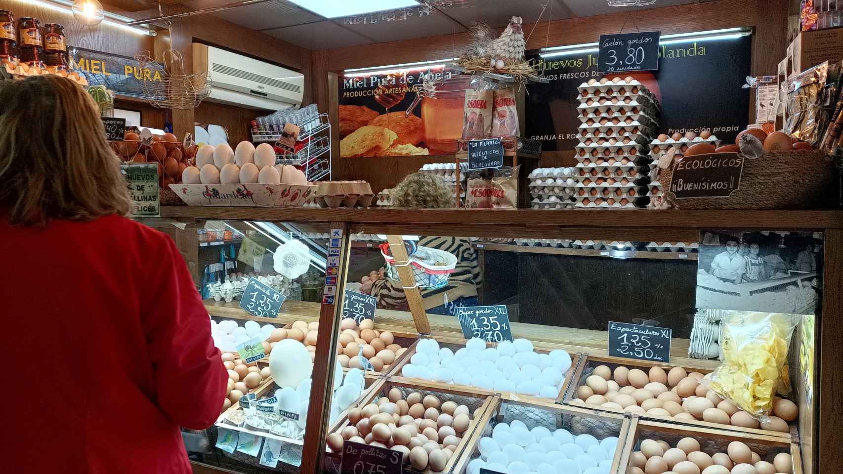 Uno de los comercios ubicado en Mercado Central de Alicante.