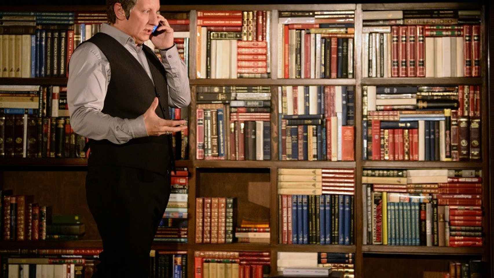 Robert Lepage en '887'. Foto: Erick Labbé