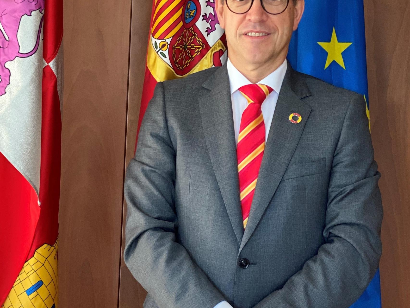 Mariano Veganzones, consejero de Industria, Comercio y Turismo de la Junta de Castilla y León