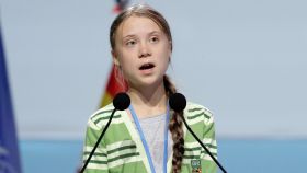 Greta Thunberg durante la Cumbre Climática celebrada hace dos años en Madrid.