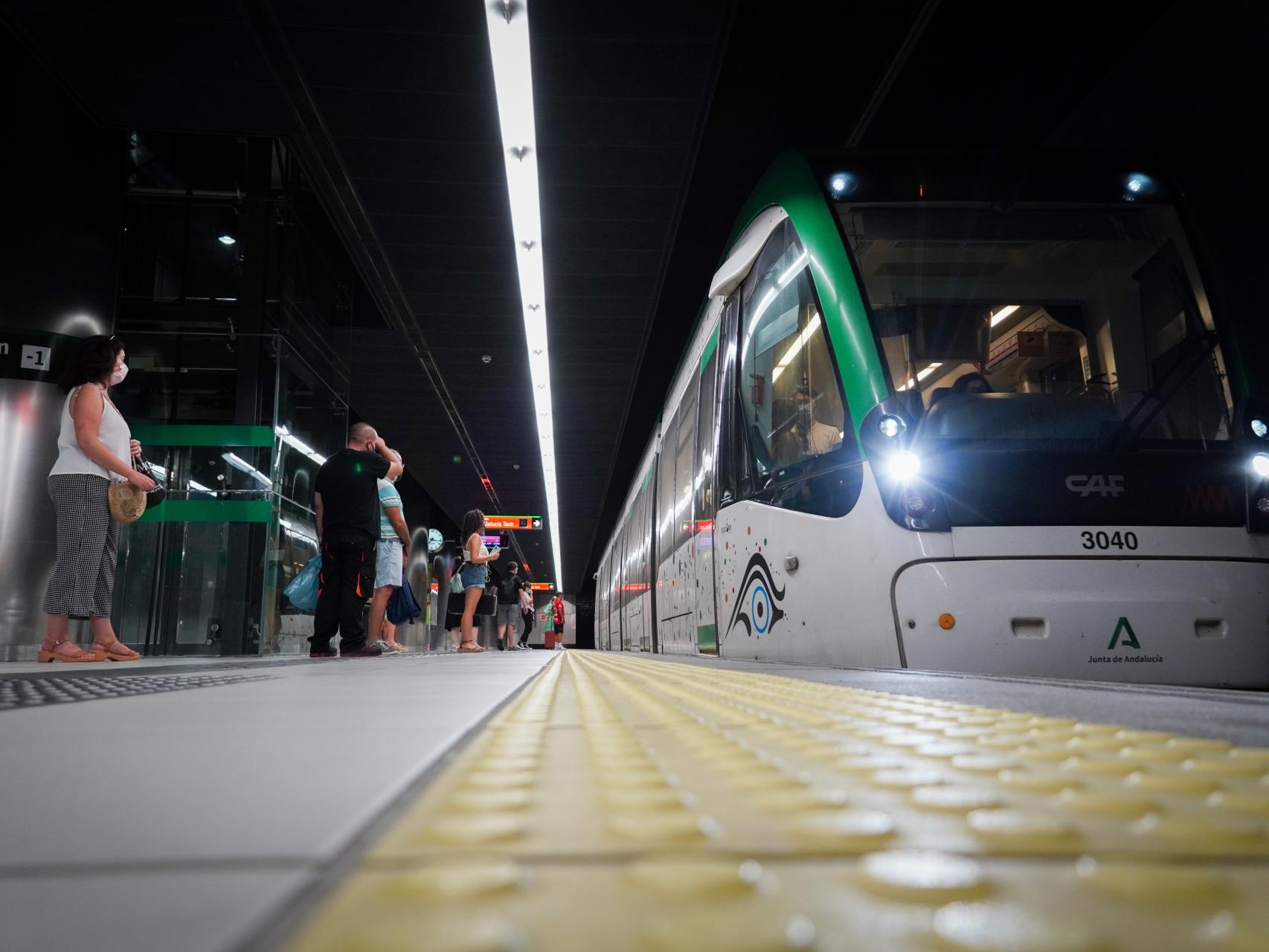 El sexo del Metro de Málaga: apenas el 20% de sus trabajadores son mujeres