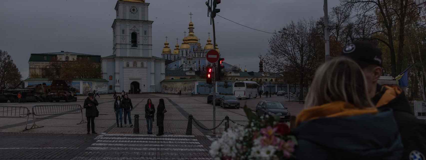 Apagones en Kiev.