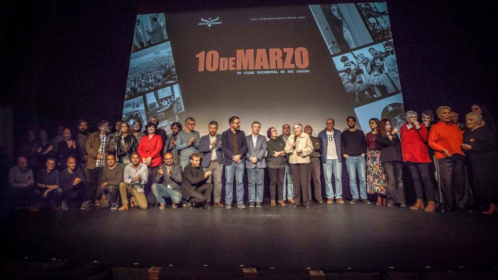Gran acogida a la película ’10 de marzo’ en su preestreno en Ferrol