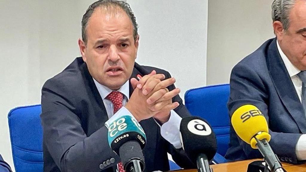 El presidente de la Cámara de Alicante, en una intervención este octubre sobre los PGE.