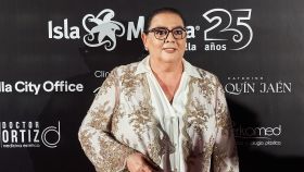 María del Monte en los premios Sevilla Magazine.