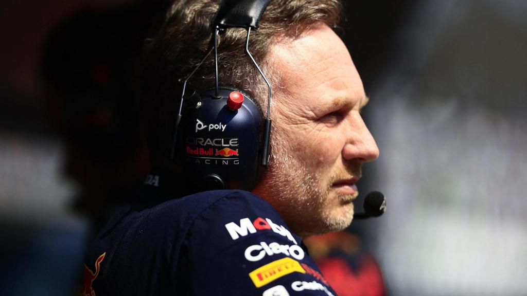 Christian Horner, en el paddock del Gran Premio de México.