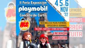 Cartel de la II Feria-Exposición Playmobil.