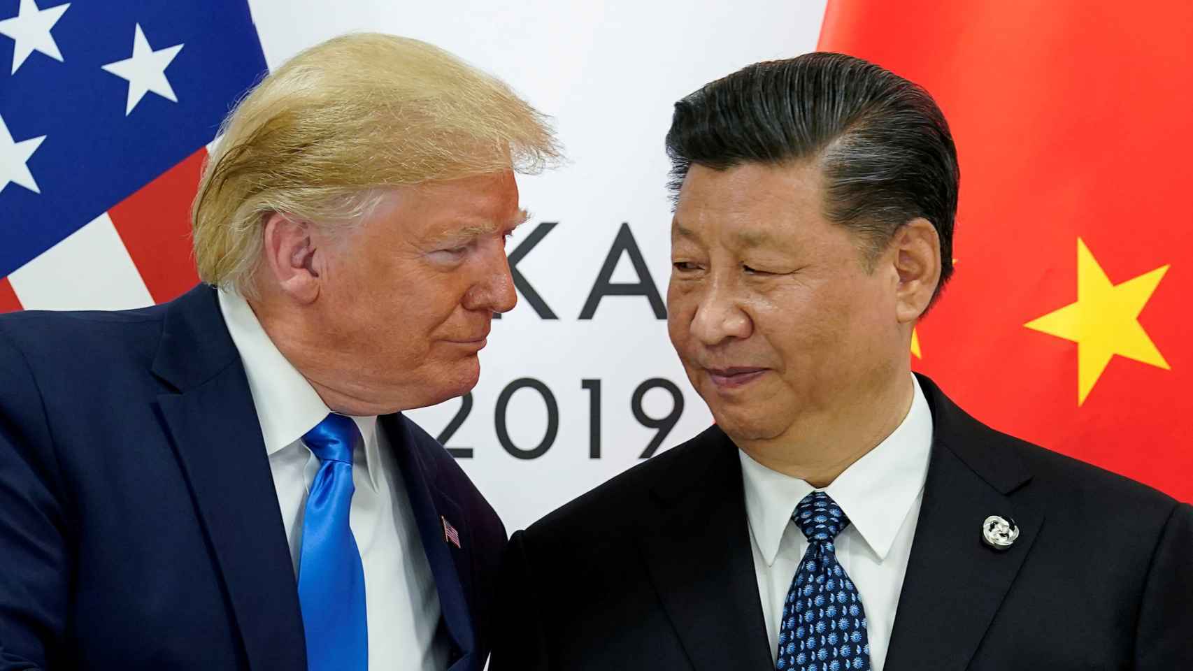 Xi Jinping y Donald Trump en la cumbre del G20 celebrada en junio en Osaka, Japón