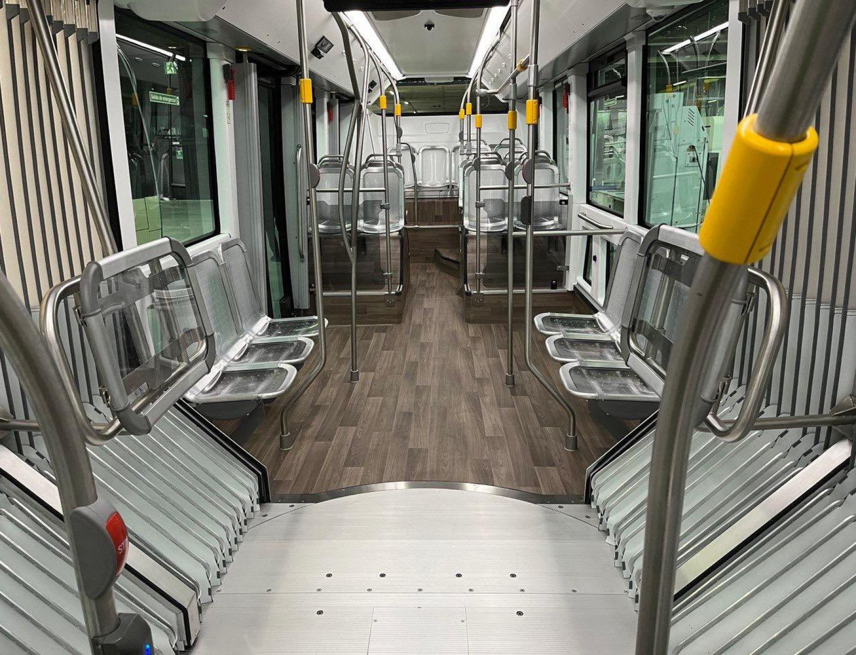 Interior del autobús