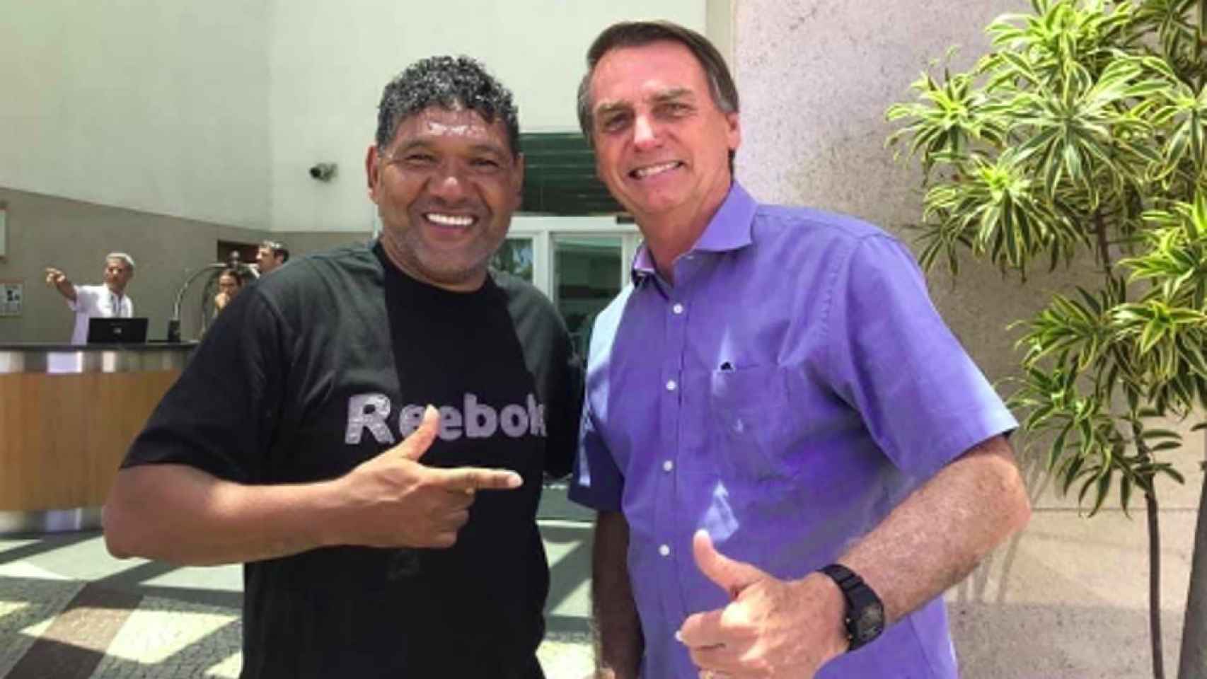 Donato con Bolsonaro en una fotografía de su Instagram.