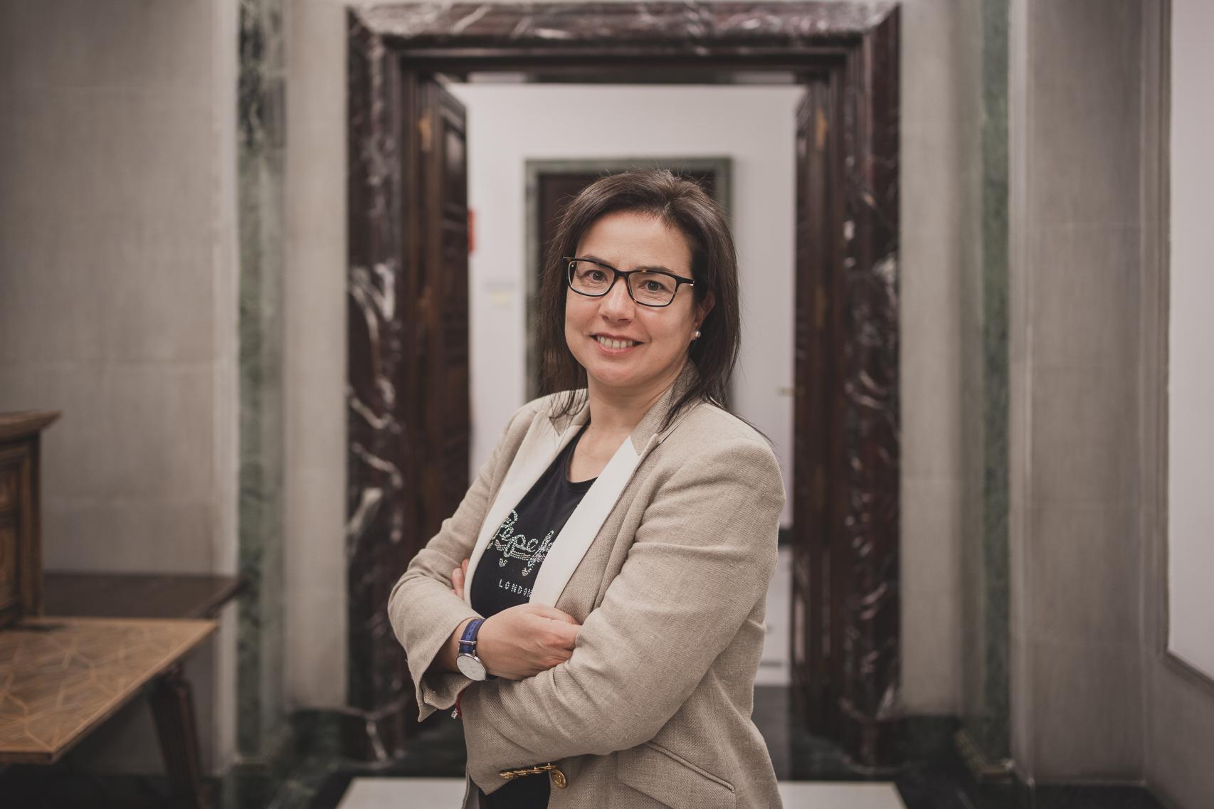 La diputada Ana Vázquez, portavoz de Interior del PP en el Congreso
