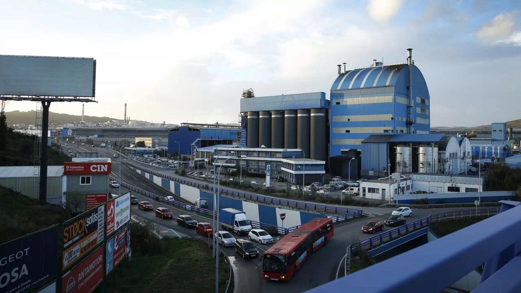 Fábrica de la japonesa Showa Denko en La Coruña