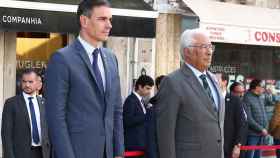 Pedro Sánchez y António Costa en la Cumbre Bilateral en Viana do Castelo.